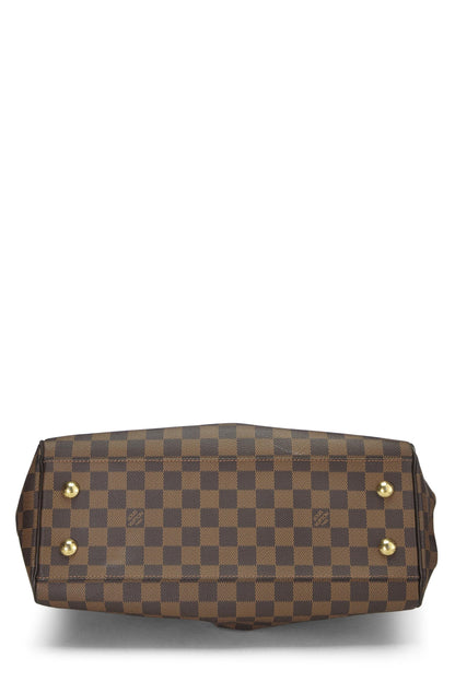 Louis Vuitton, Pre-Loved Damier Ebene Trevi PM, Brown