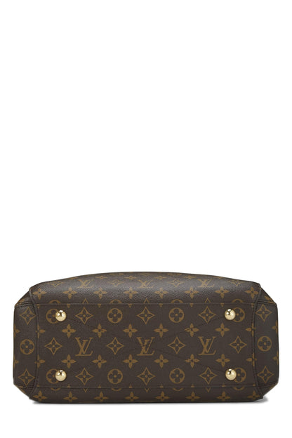 Louis Vuitton, Montaigne MM en toile monogram d'occasion, marron