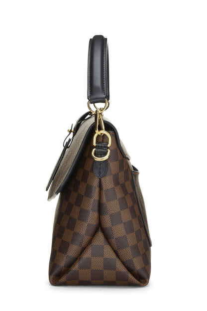 Louis Vuitton, sac messager Beaubourg MM Damier Ebène d'occasion, noir