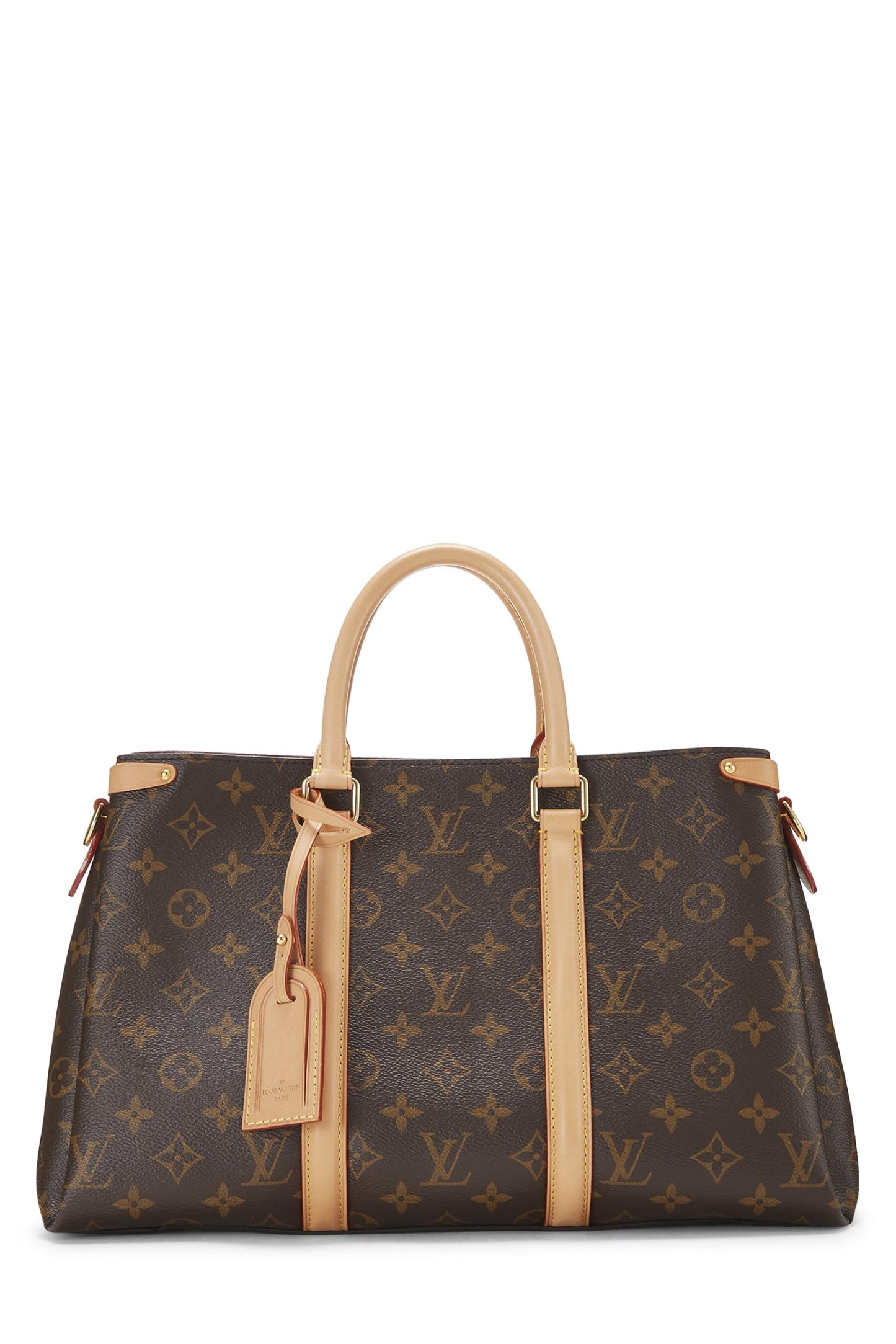 Louis Vuitton, Soufflot MM NM en toile Monogram d'occasion, marron