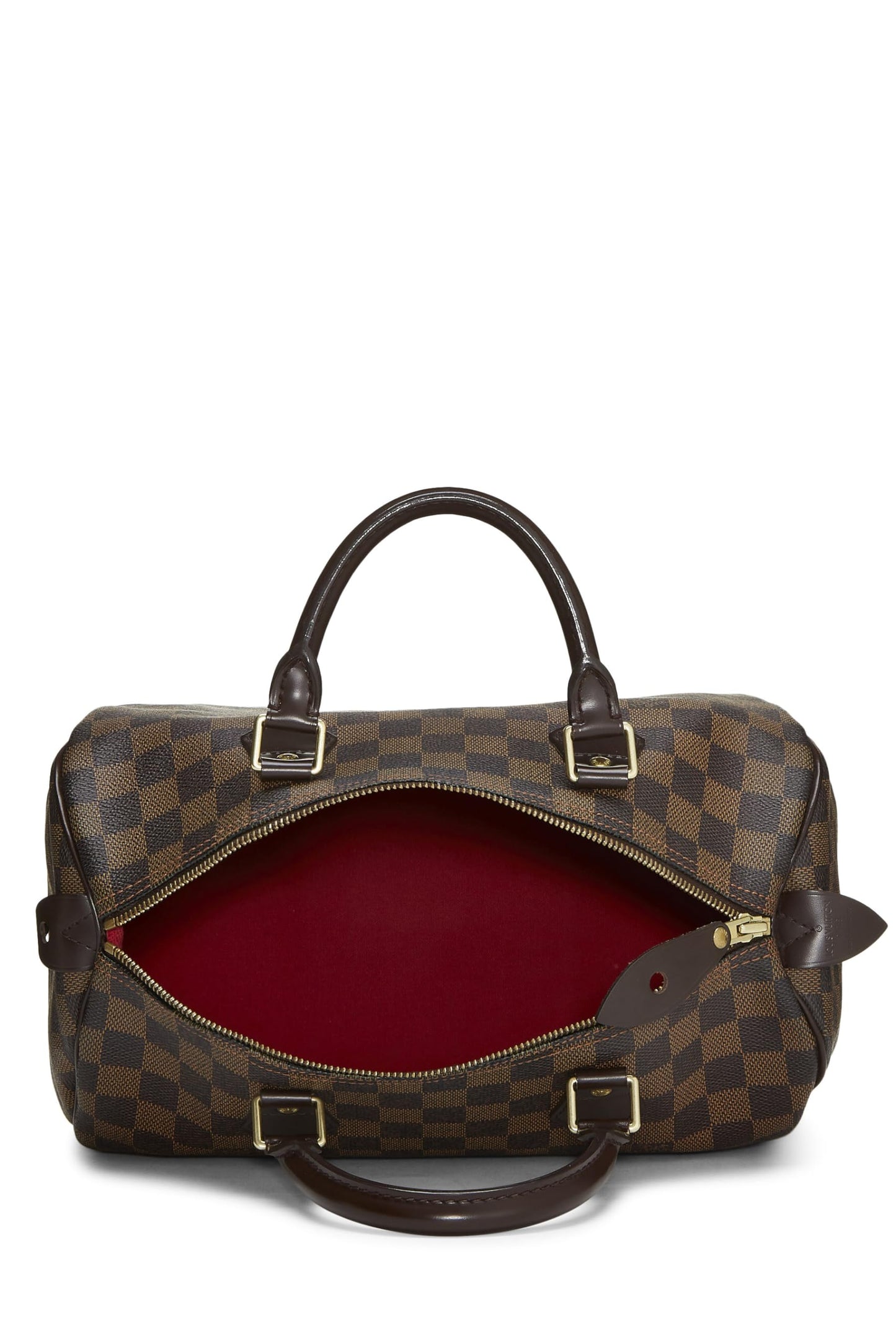 Louis Vuitton, Damier Ebene Speedy 30 usado, Marrón