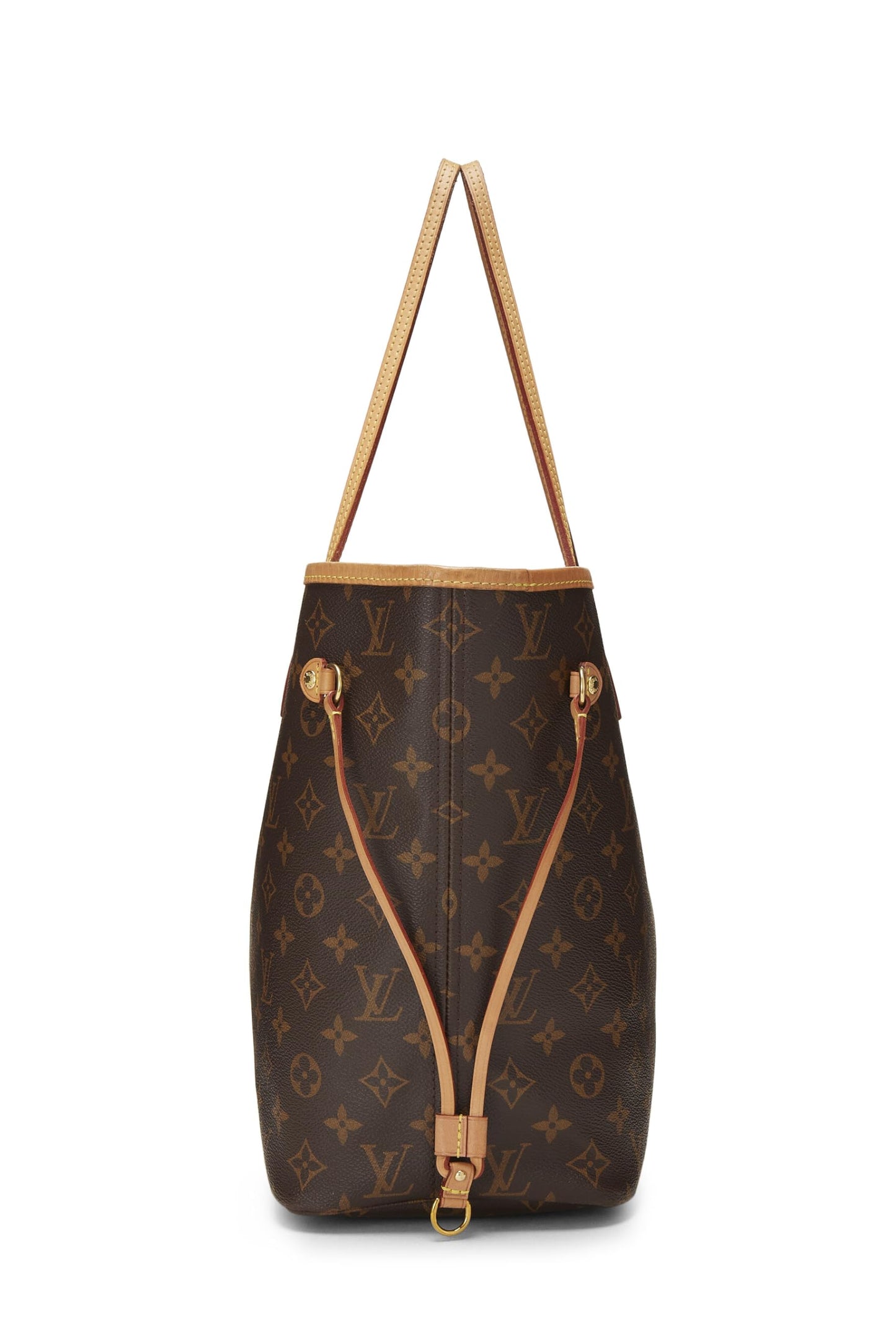 Louis Vuitton, Neo Neverfull MM en toile monogram rouge d'occasion, rouge