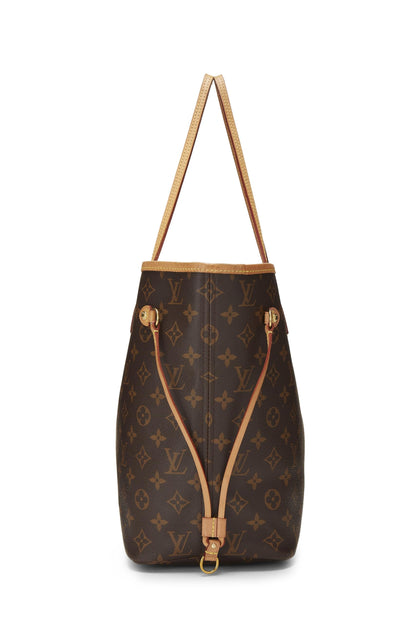 Louis Vuitton, Pre-Loved Red Monogram Canvas Neo Neverfull MM, Red