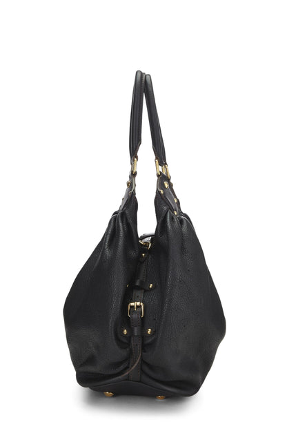 Louis Vuitton, Monograma Mahina grande en negro Pre-Loved, Negro