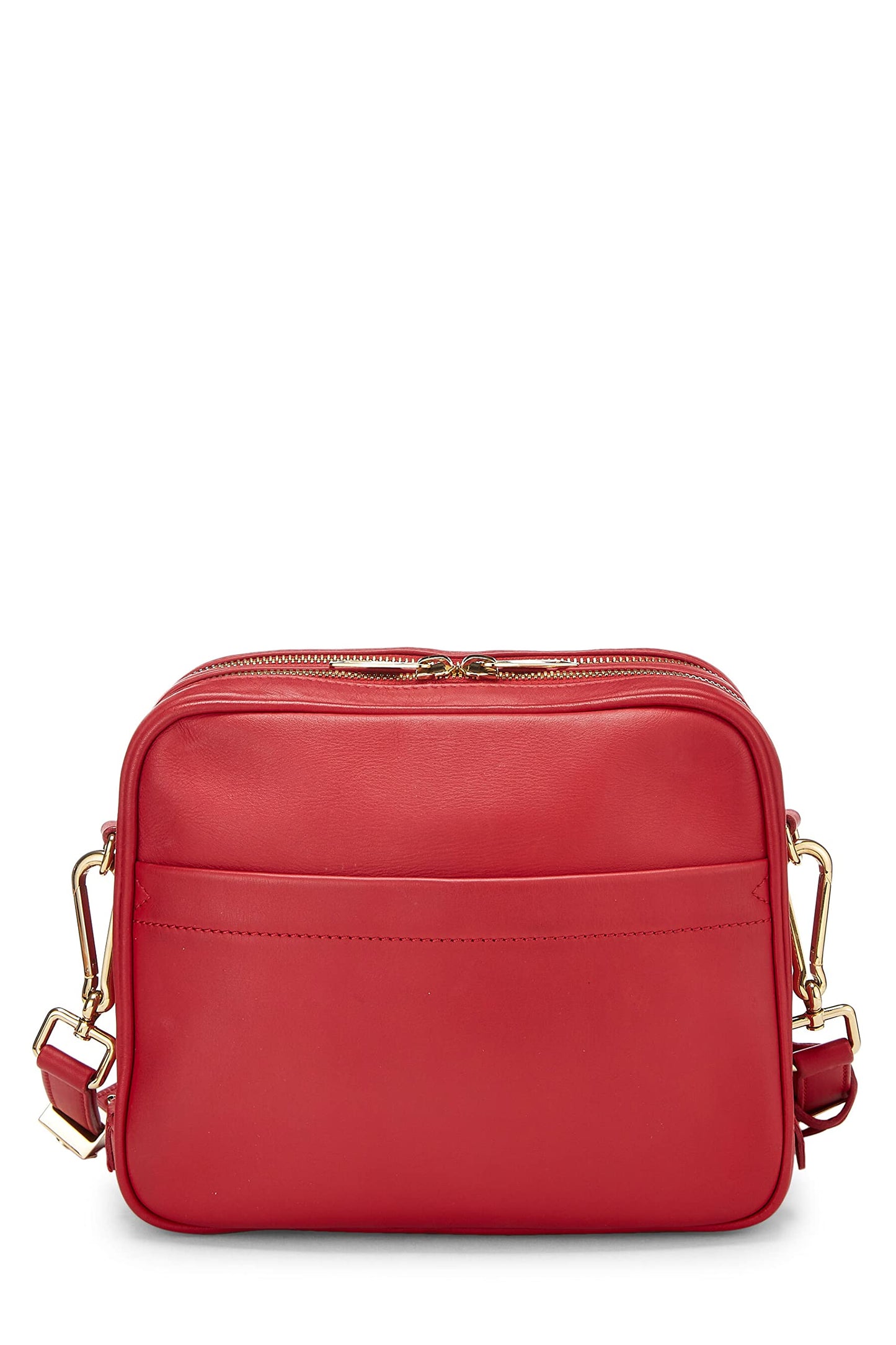 Louis Vuitton, Pre-Loved Red Leather Paname Takeoff, Red