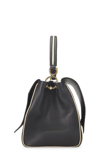 Louis Vuitton, Pre-Loved Black Monogram Double V Bag, Black