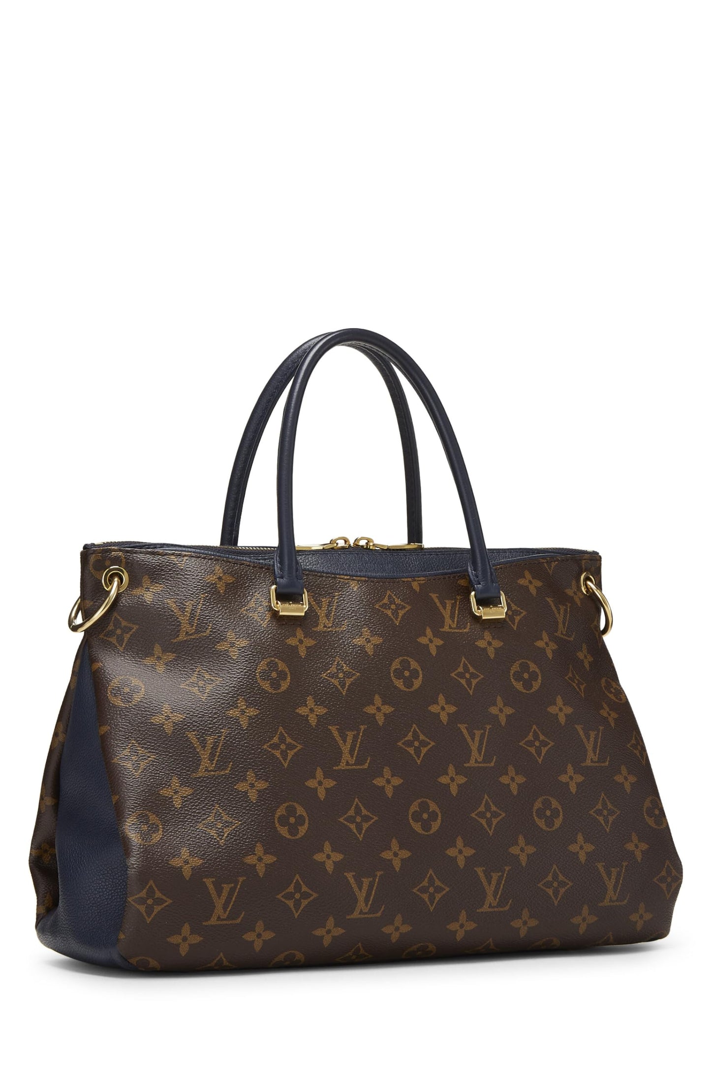 Louis Vuitton, Pallas NM en toile monogram bleu marine d'occasion, bleu marine