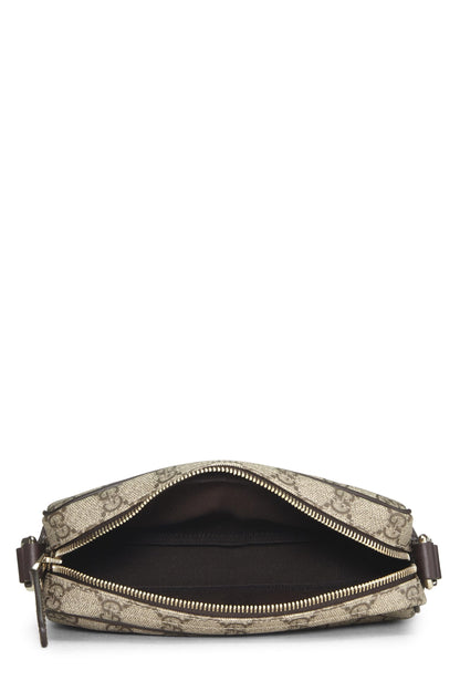 Gucci, sac photo en toile marron GG Supreme d'occasion, marron