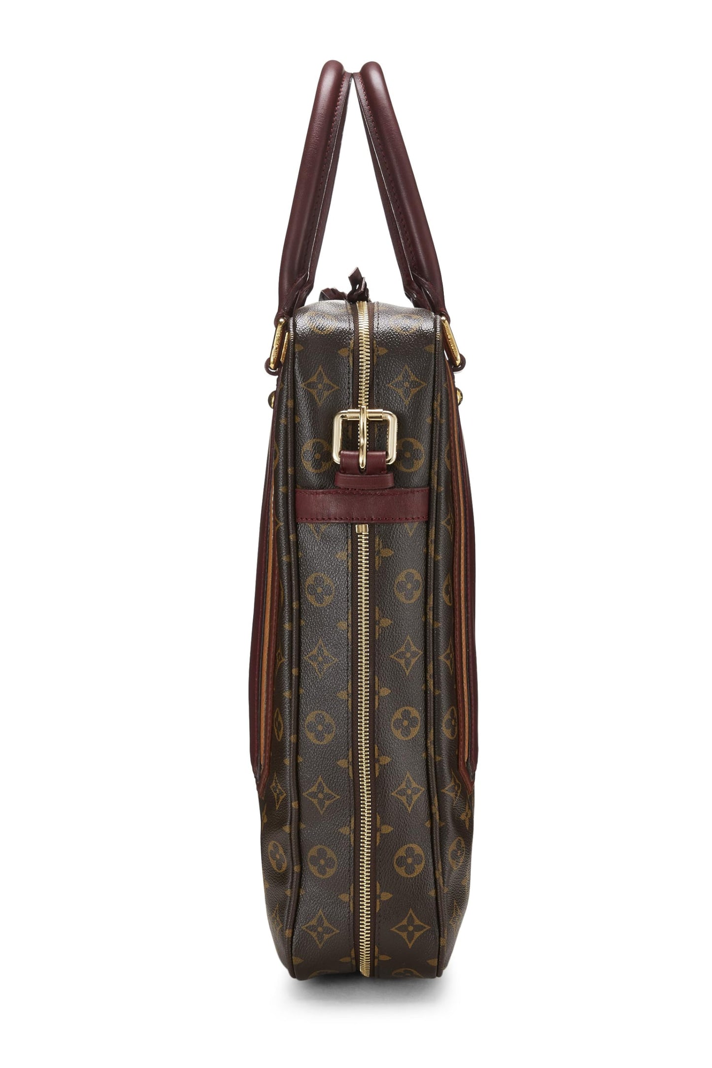 Louis Vuitton, Pre-Loved Monogram Canvas Bequia Porte-Documents Vertical, Brown