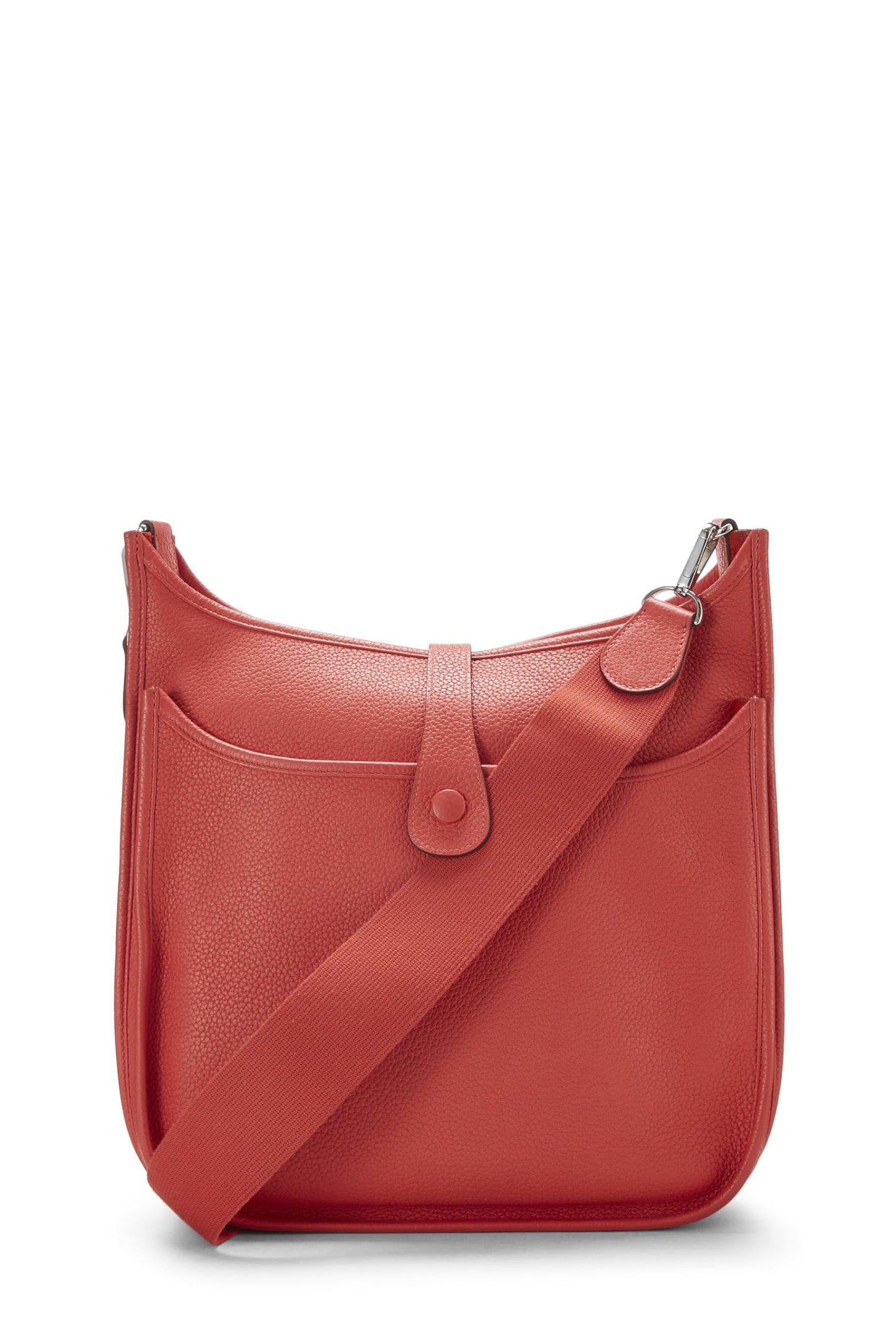 Hermès, Clémence Evelyne III GM Rouge d'occasion, Rouge