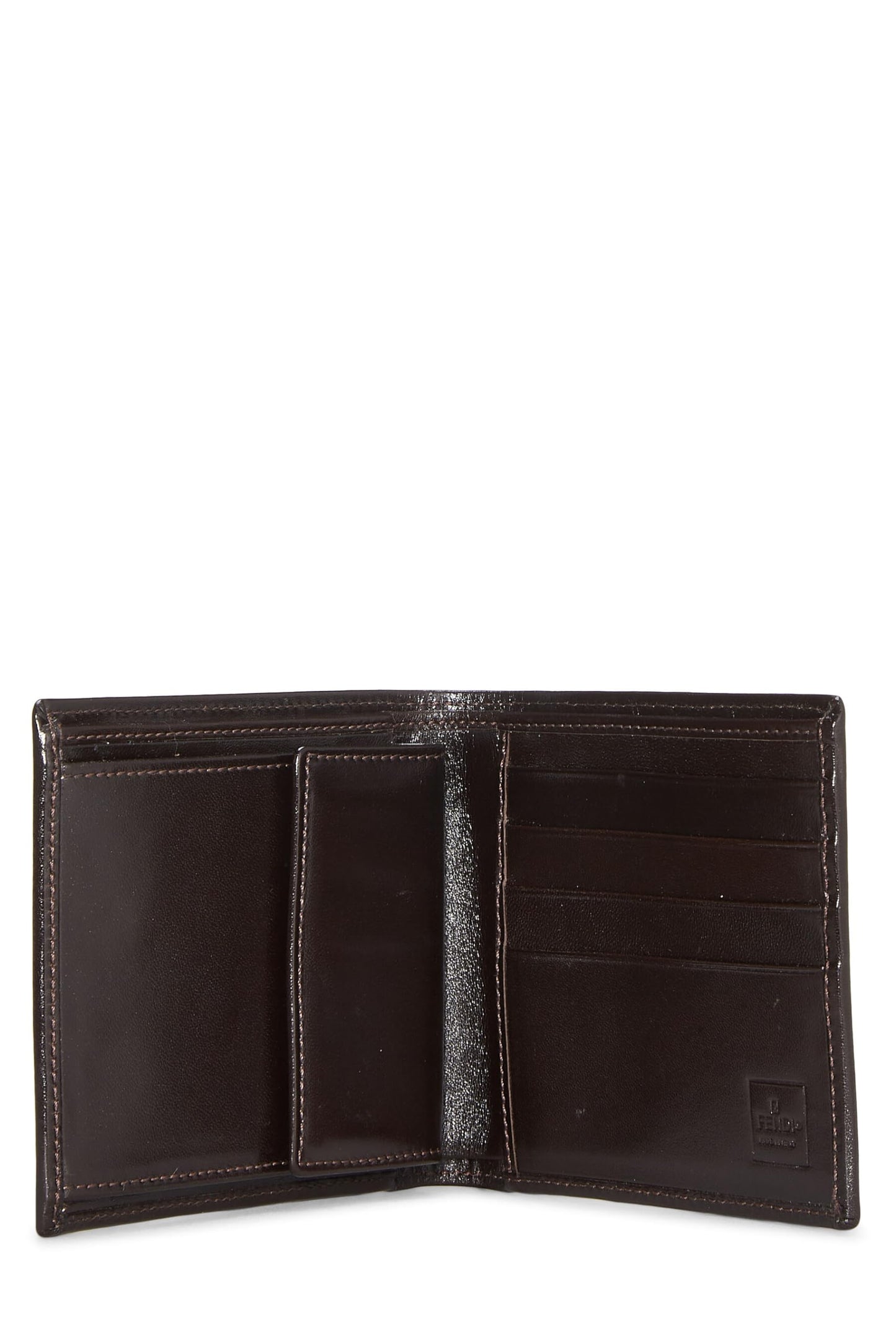 Fendi, Pre-Loved Brown Zucca Coated Canvas Wallet, Brown