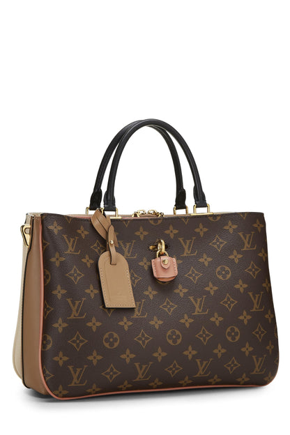 Louis Vuitton, sac fourre-tout millefeuille Monogram marron d'occasion, marron