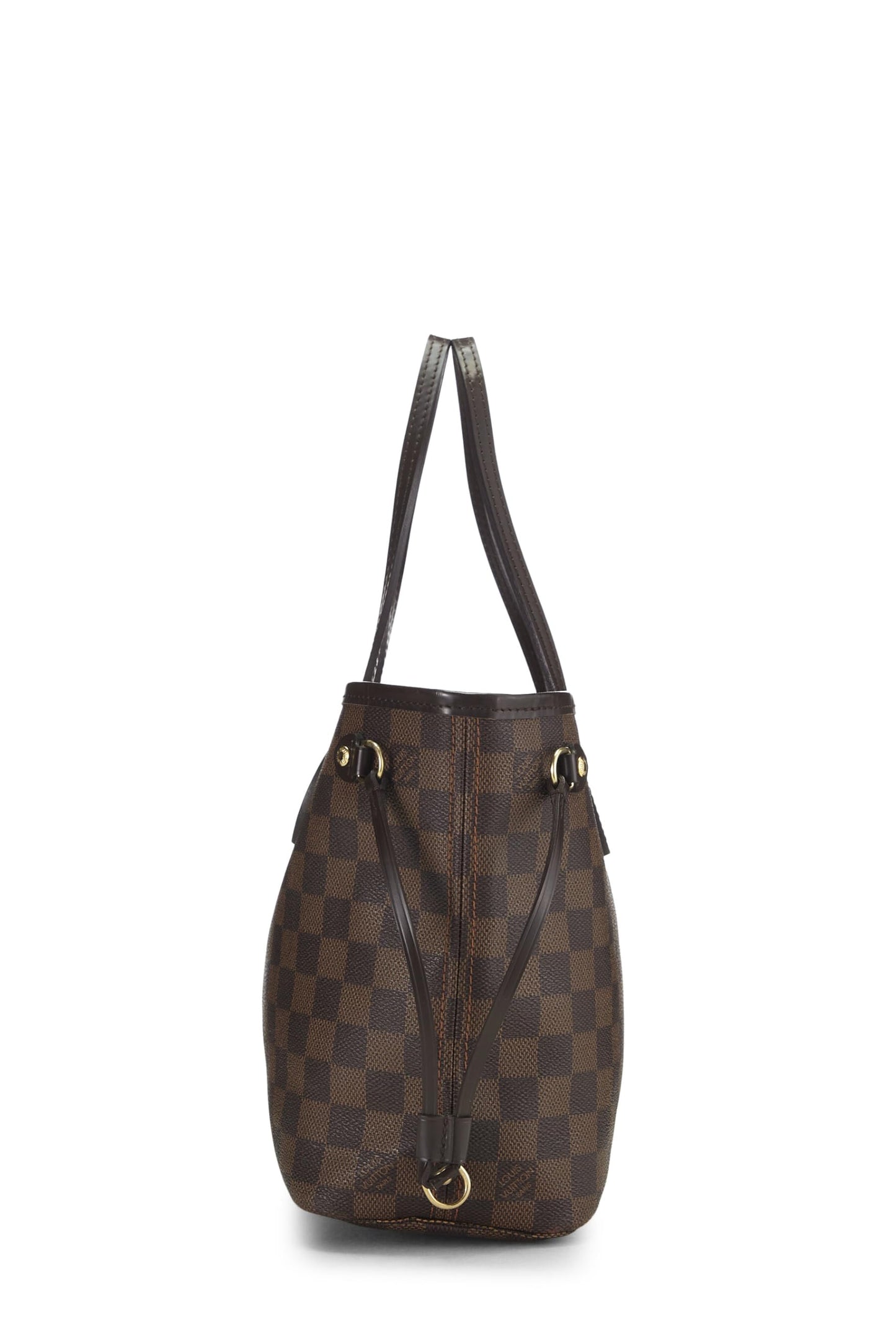 Louis Vuitton, Pre-Loved Damier Ebene Neverfull PM, Brown