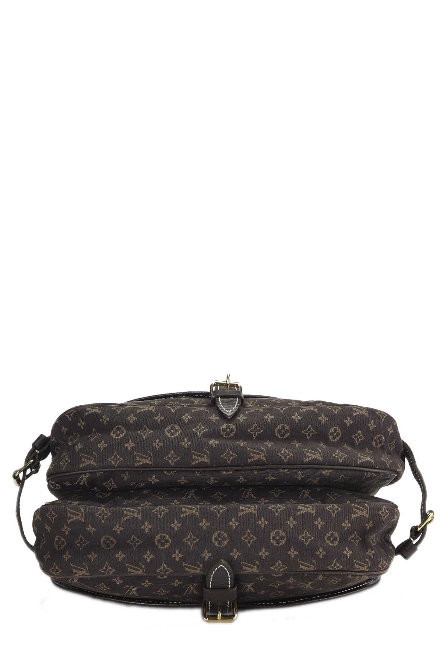 Louis Vuitton, Mini Lin Saumur 30 Monogram Marron d'occasion, Marron