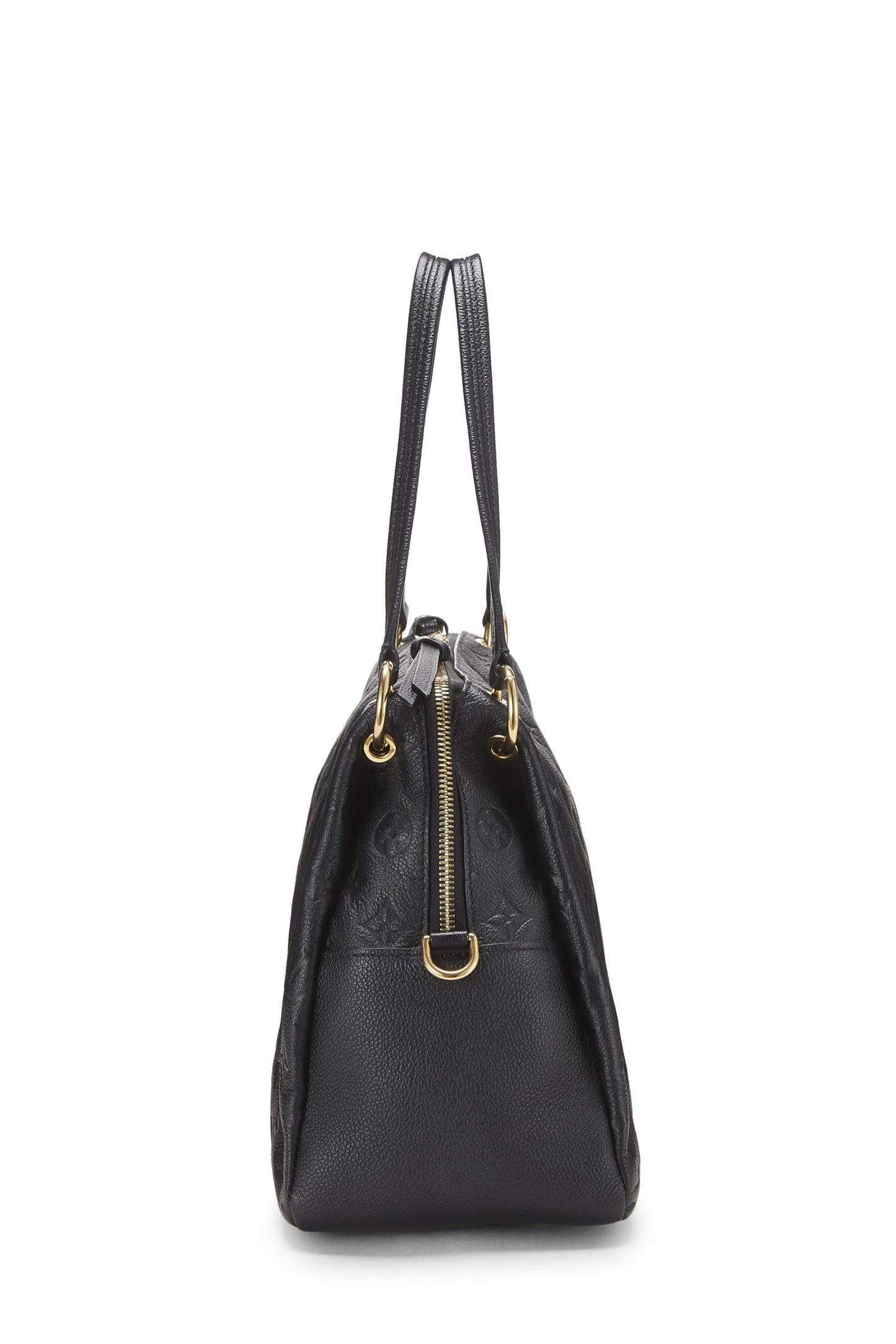 Louis Vuitton, Monograma negro Pre-Loved Empreinte Ponthieu PM, Negro