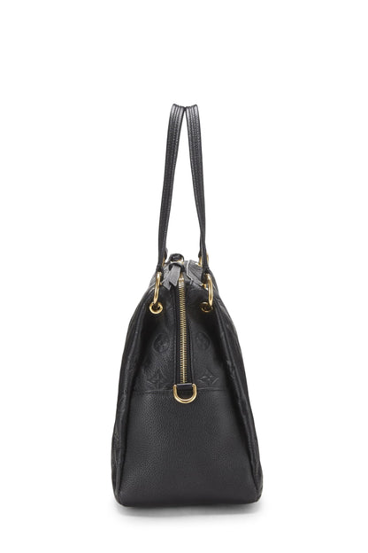 Louis Vuitton, Monograma negro Pre-Loved Empreinte Ponthieu PM, Negro