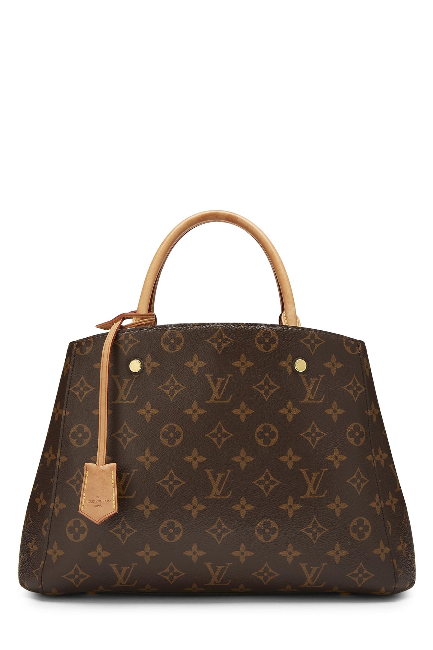 Louis Vuitton, Montaigne MM en toile monogram d'occasion, marron