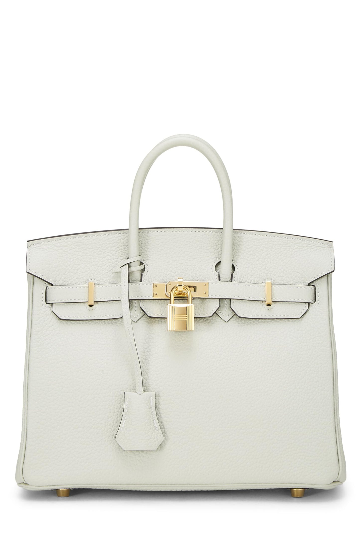 Hermès, sac Togo Birkin 25 Gris Neve d'occasion, Gris Neve