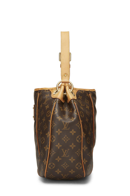 Louis Vuitton, Galliera PM en toile Monogram d'occasion, marron