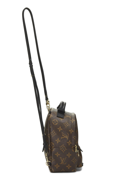 Louis Vuitton, Pre-Loved Monogram Canvas Palm Springs Backpack Mini, Brown