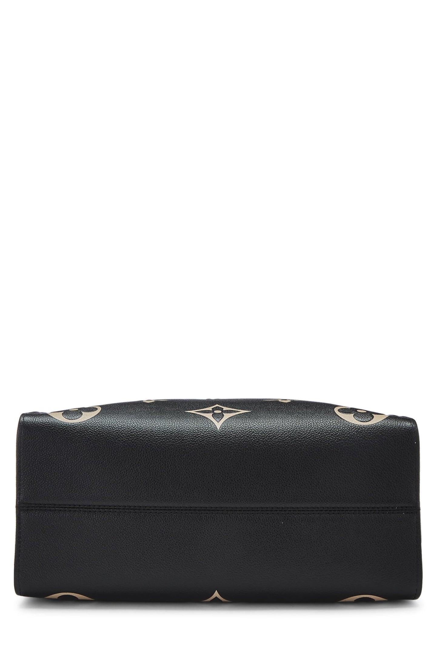 Louis Vuitton, Empreinte On The Go MM, Monogram Empreinte géant noir d'occasion, noir