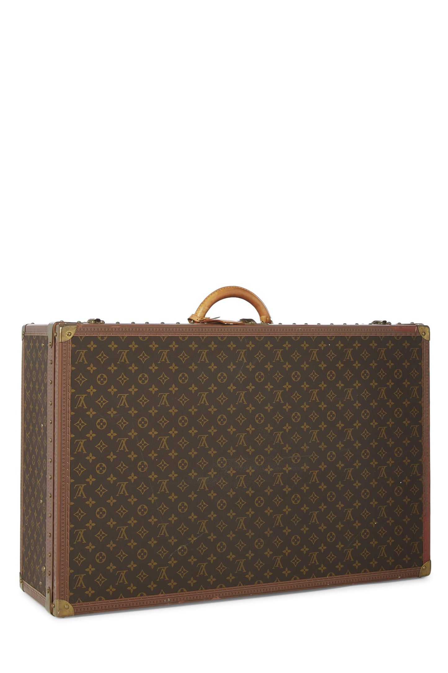 Louis Vuitton, Pre-Loved Monogram Canvas Alzer 80, Brown