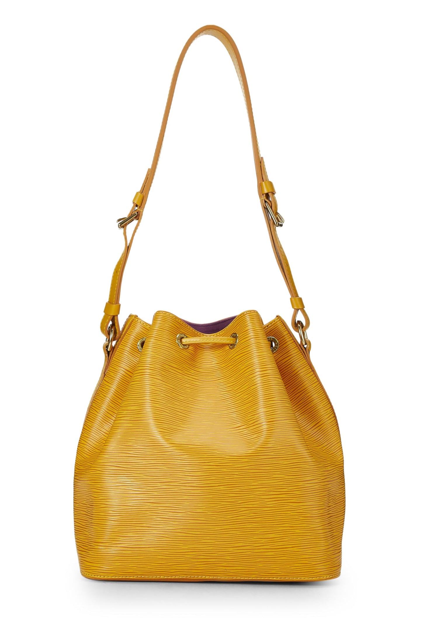 Louis Vuitton, Pre-Loved Tassil Yellow Epi Noé Petite, Amarillo