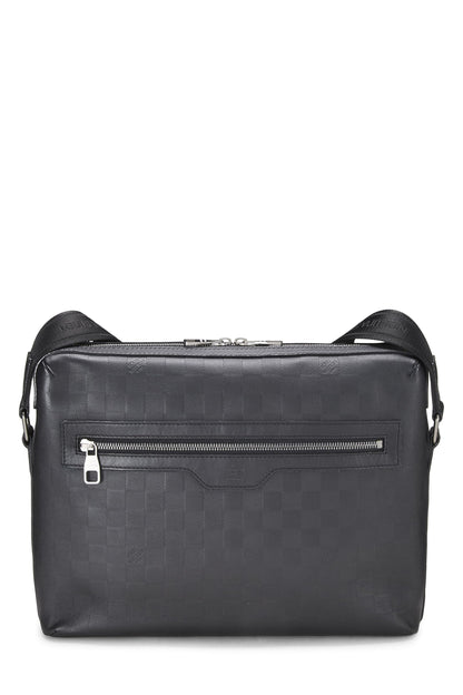 Louis Vuitton, Calypso MM Damier Infini noir d'occasion, noir