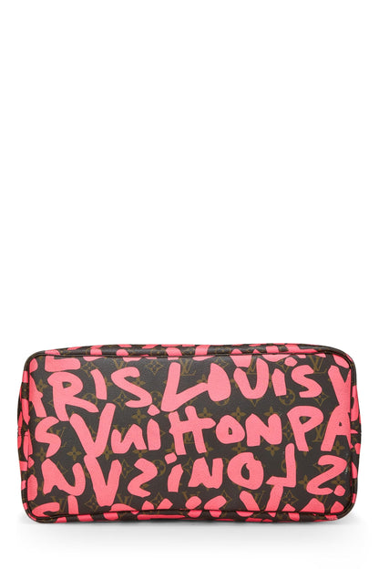 Louis Vuitton, Pre-Loved Stephen Sprouse x Louis Vuitton Pink Graffiti Neverfull GM, Pink