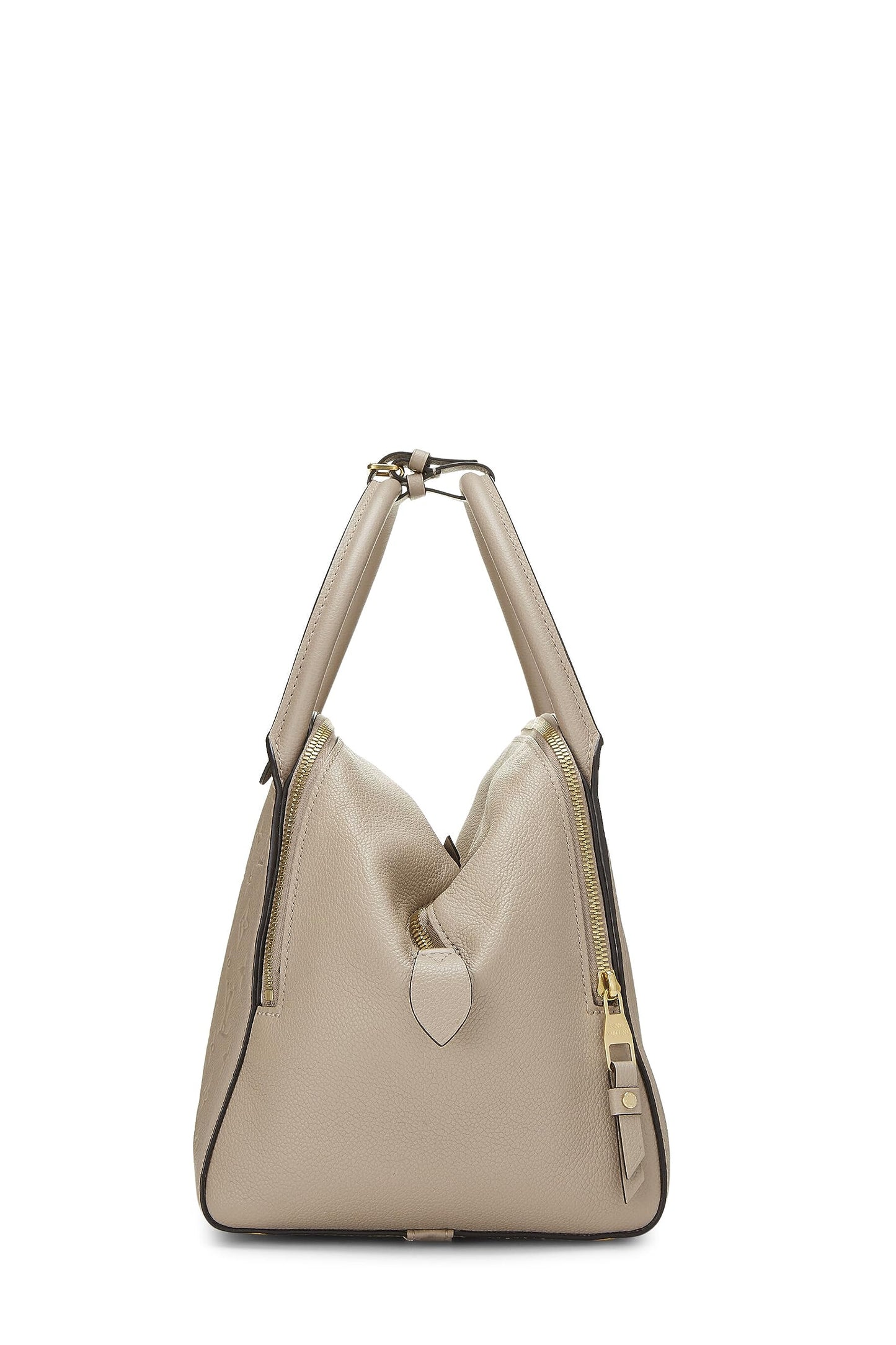 Louis Vuitton, Pre-Loved Grey Empreinte Marais MM, Grey