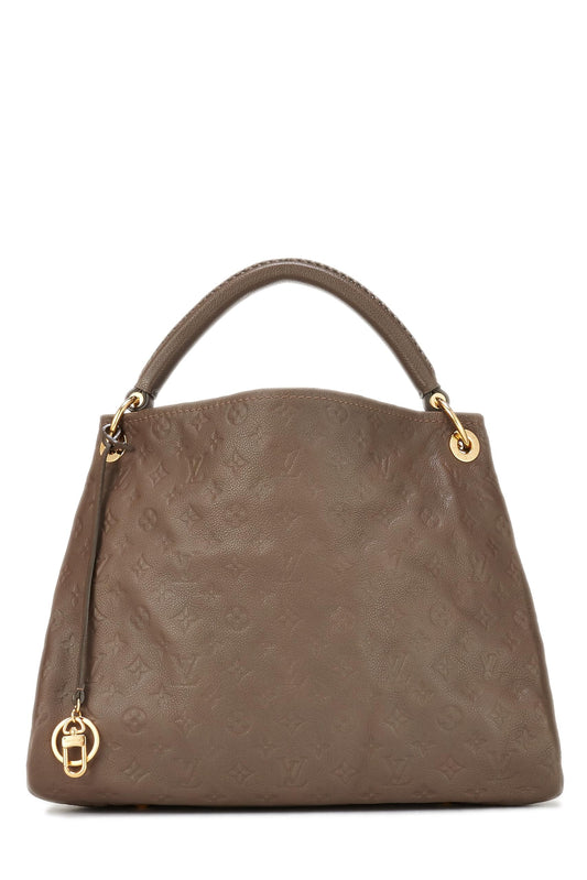 Louis Vuitton, Havane Empreinte Artsy MM d'occasion, marron