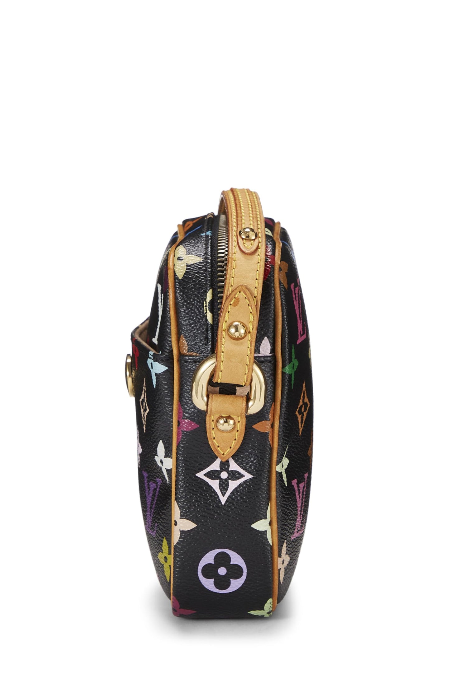 Louis Vuitton, Pre-Loved Takashi Murakami x Louis Vuitton Black Monogram Multicolore Rift, Black