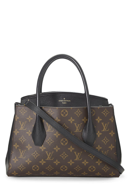 Louis Vuitton, Pre-Loved Black Monogram Canvas Florine, Black