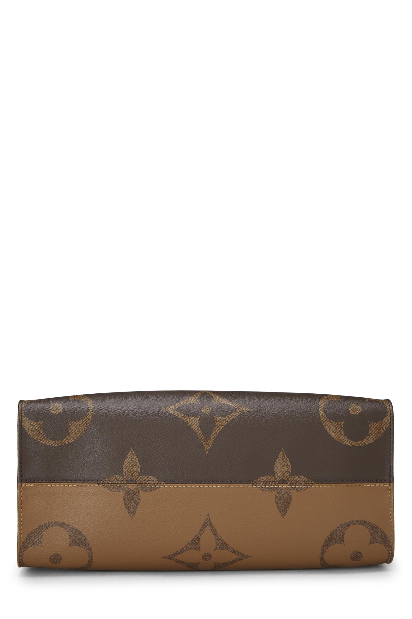 Louis Vuitton, Monogram géant marron d'occasion On The Go MM, marron