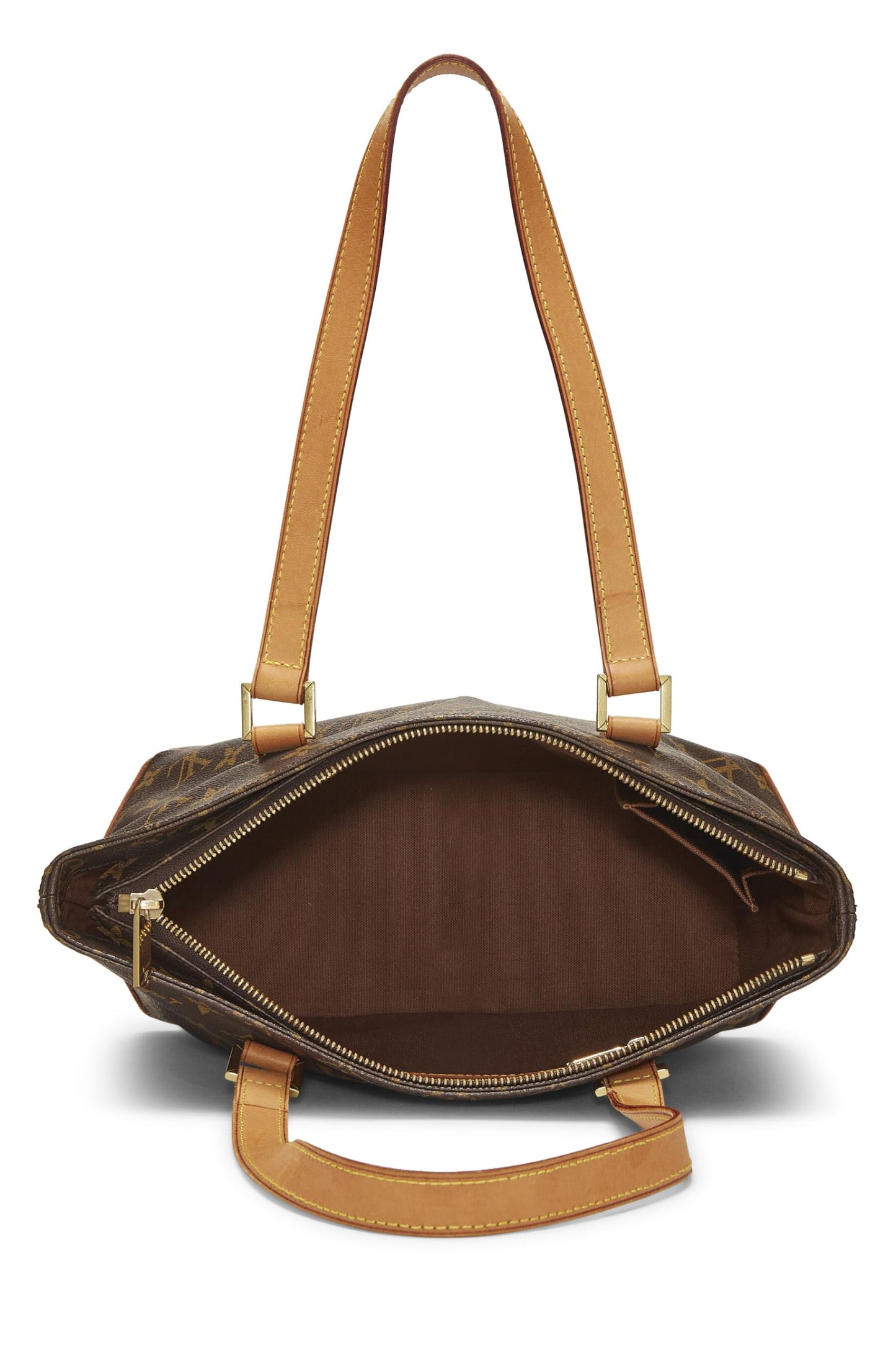 Louis Vuitton, Cabas Piano en toile Monogram d'occasion, marron