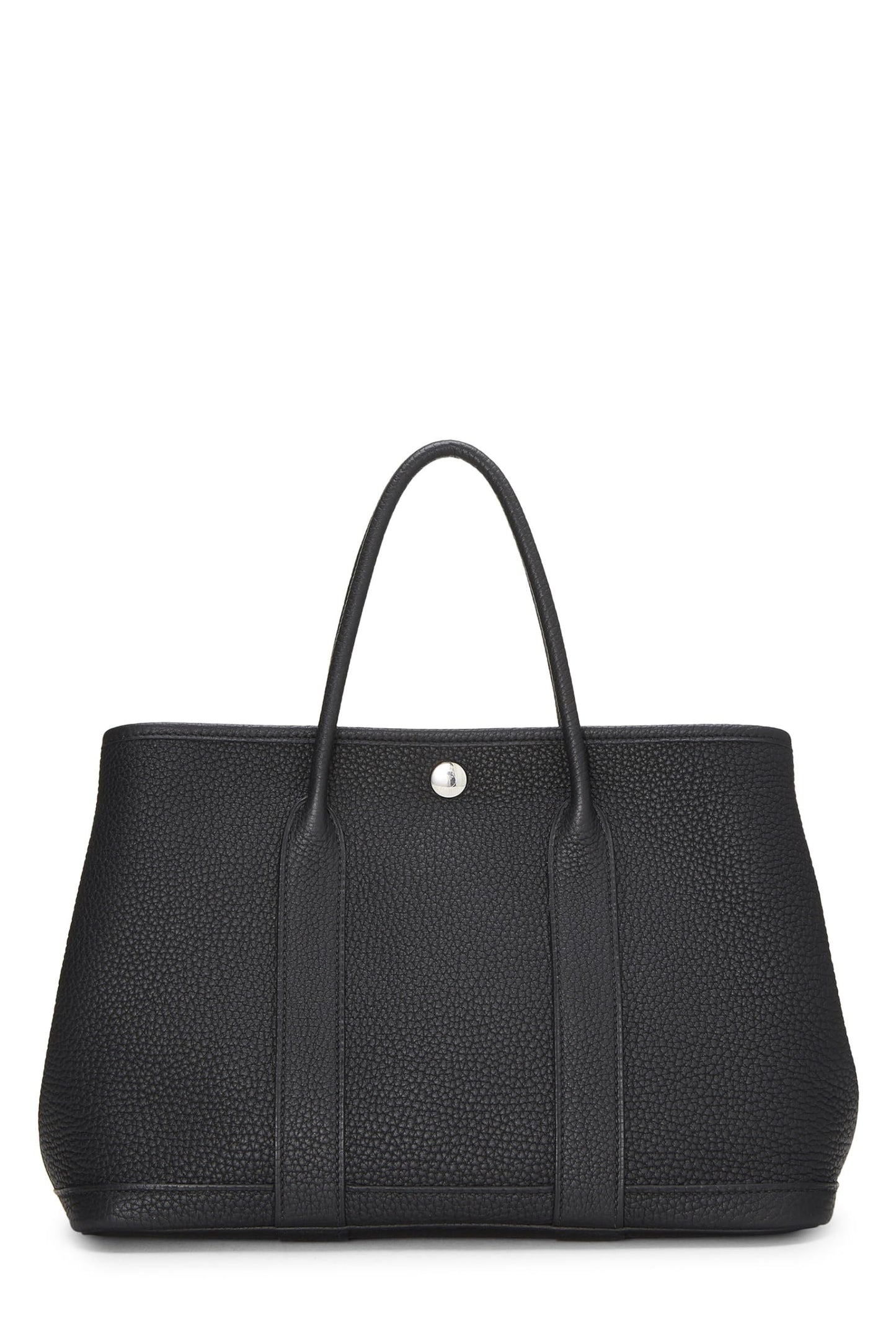 Hermès, Pre-Loved Black Negonda Garden Party TPM, Black