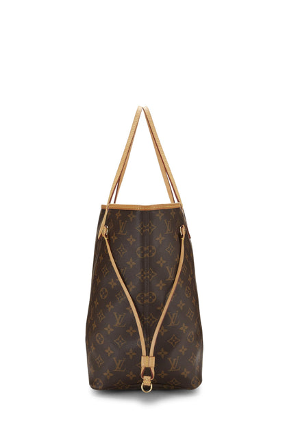 Louis Vuitton, Neverfull GM NM de lona con monograma de frambuesa pre-amado, rosa