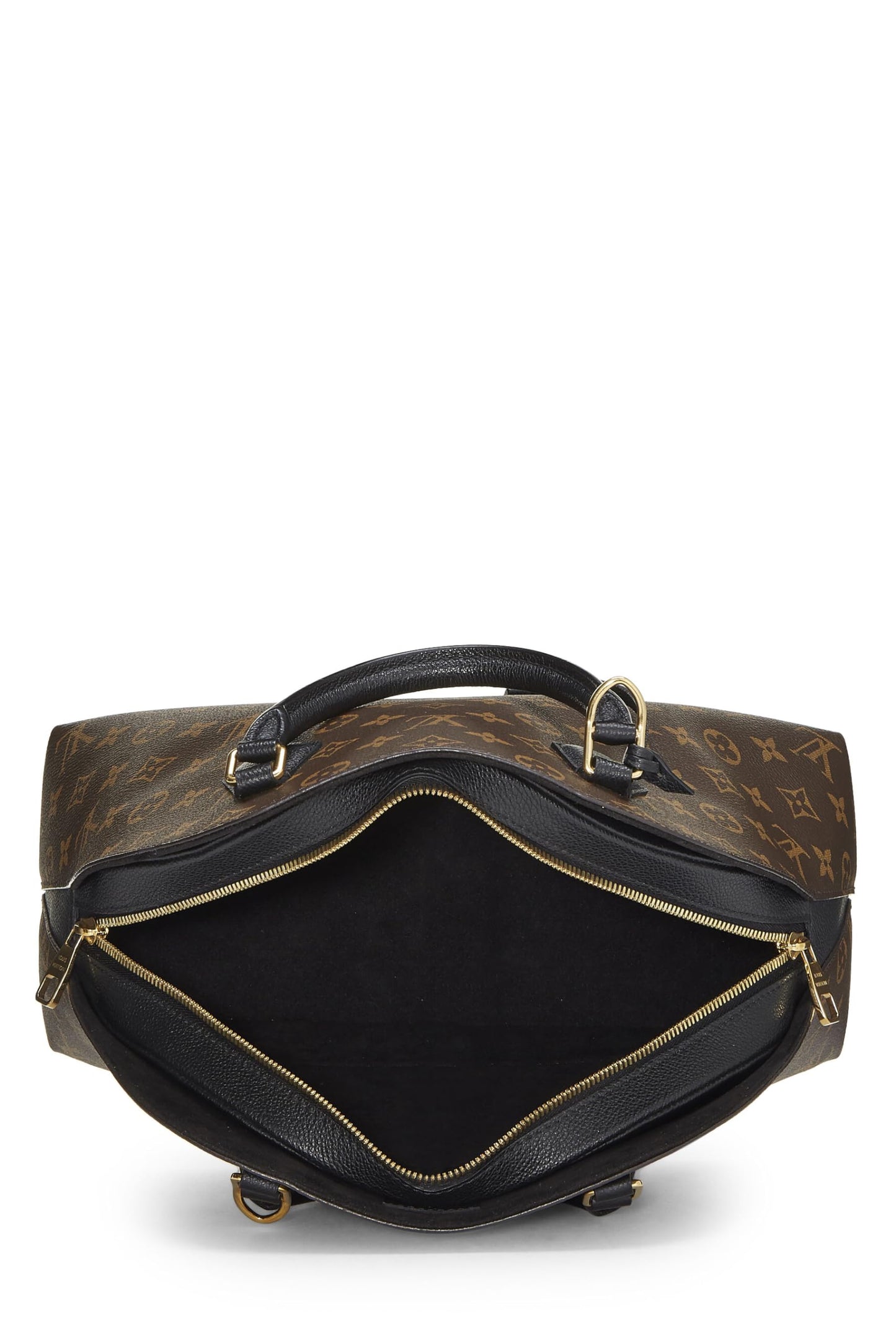 Louis Vuitton, Alma BNB de lona con monograma negra Pre-Loved, Negro