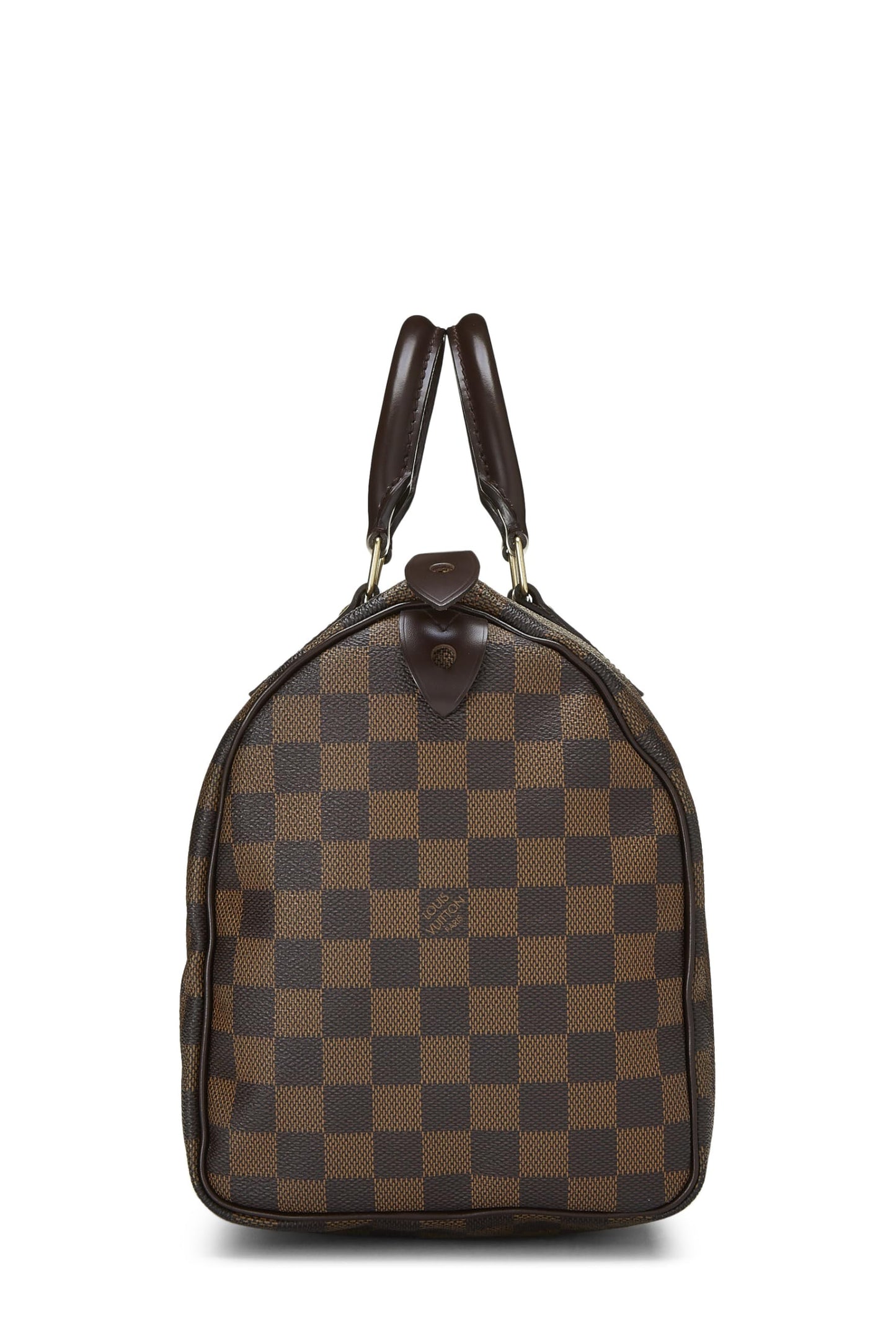 Louis Vuitton, Damier Ebene Speedy 30 d'occasion, marron