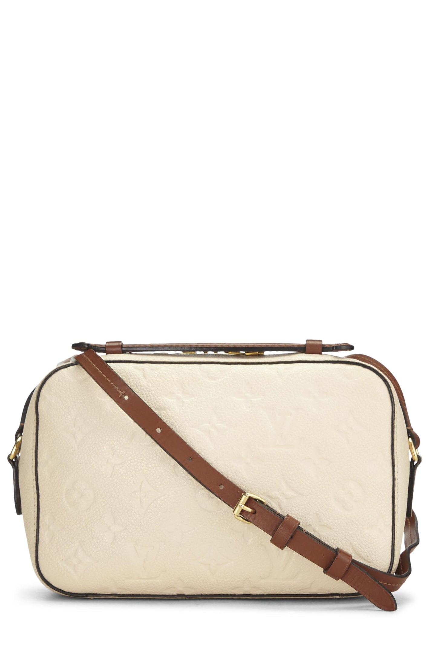 Louis Vuitton, Pre-Loved Empreinte Saintonge con monograma beige, Beige