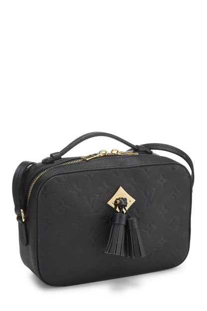 Louis Vuitton, Monogramme noir pré-aimé Empreinte Saintonge, Noir