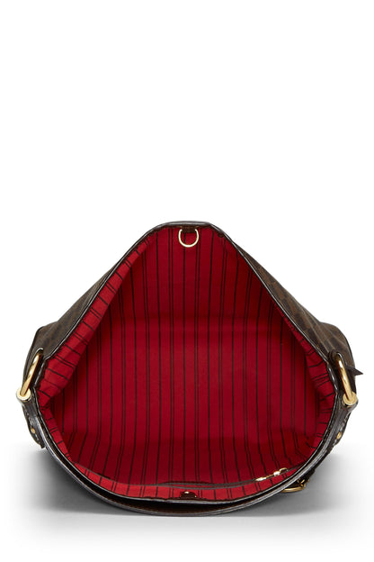 Louis Vuitton, Damier Ebene Delightful PM NM d'occasion, marron