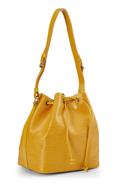 Louis Vuitton, Pre-Loved Tassil Yellow Epi Noé Petite, Amarillo