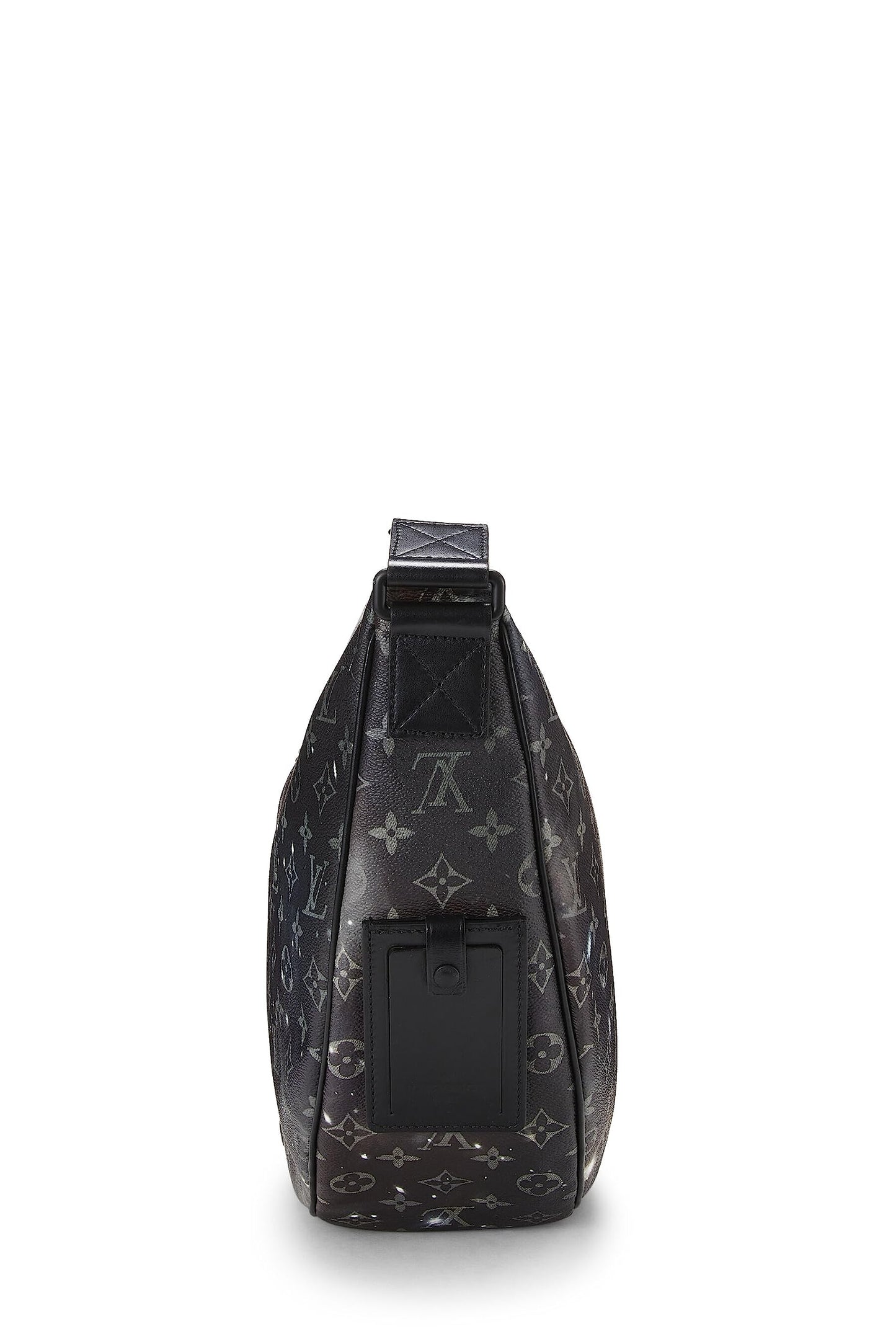 Louis Vuitton, sac messager Hobo Galaxy Monogram noir d'occasion, noir