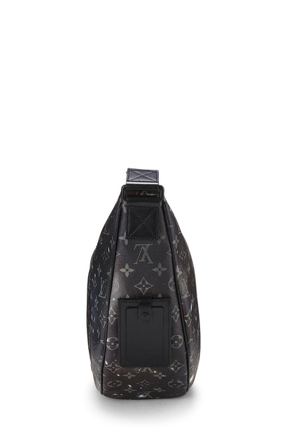 Louis Vuitton, Bolso bandolera estilo galaxia con monograma negro Pre-Loved, Negro