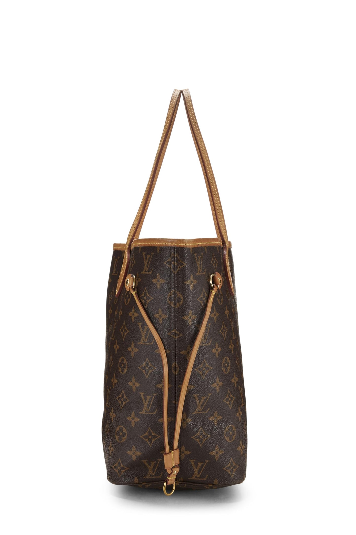 Louis Vuitton, Lona con monograma rojo Pre-Loved Neo Neverfull MM, Rojo