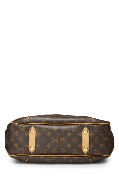 Louis Vuitton, Galliera PM en toile Monogram d'occasion, marron