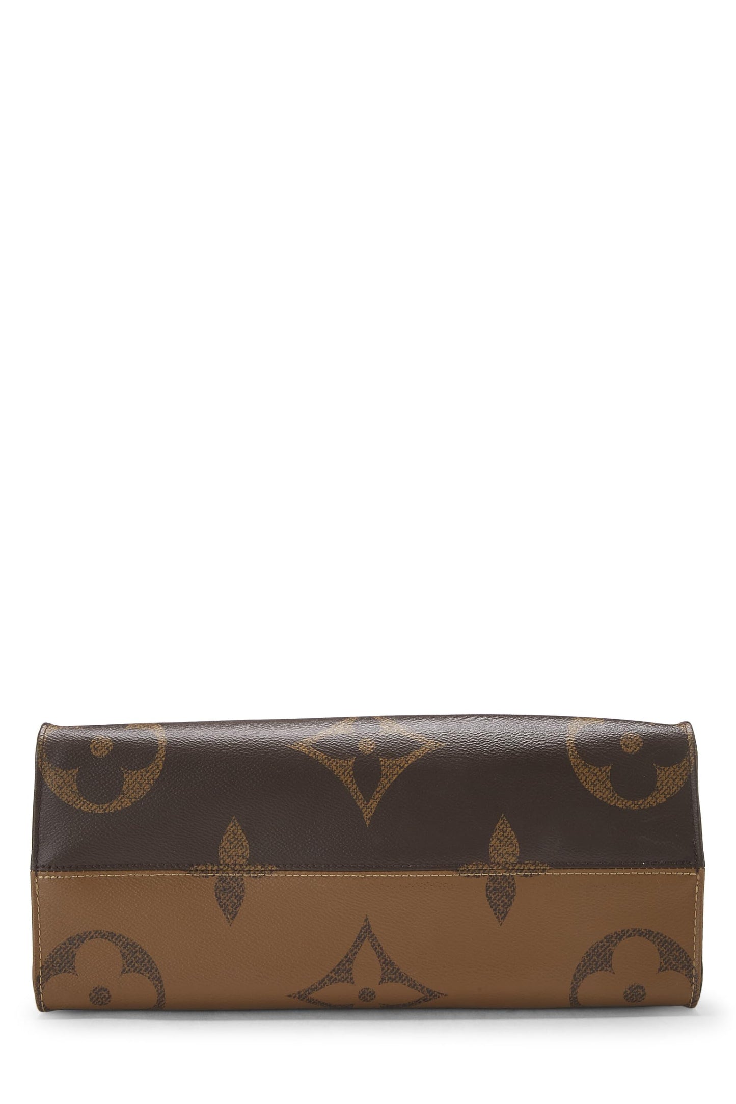 Louis Vuitton, Monogram Reversed Giant On The Go MM d'occasion, marron