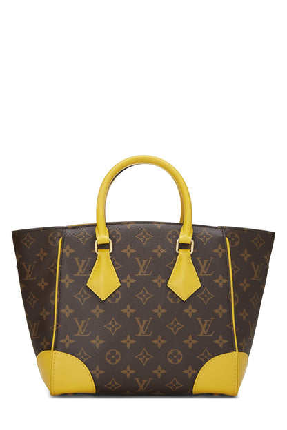 Louis Vuitton, Phenix PM de lona con monograma amarillo Pre-Loved, Amarillo