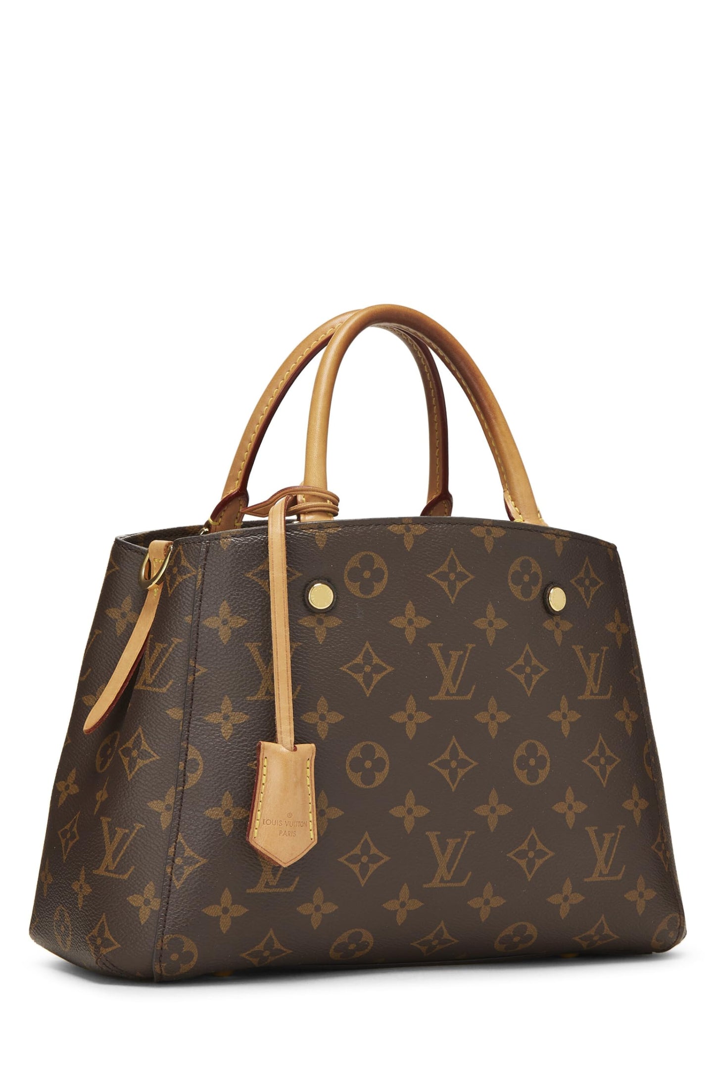 Louis Vuitton, Montaigne BB en toile monogram d'occasion, marron